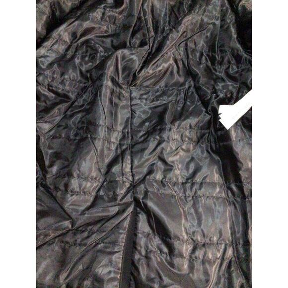 ZARA MAN MEN’S REMOVABLE HOODED BLACK COAT JACKET XL - Picture 9 of 13